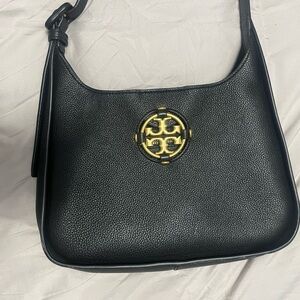 Black Leather Shoulder Bag